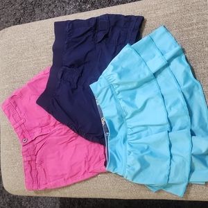 2 Skirts and Shorts